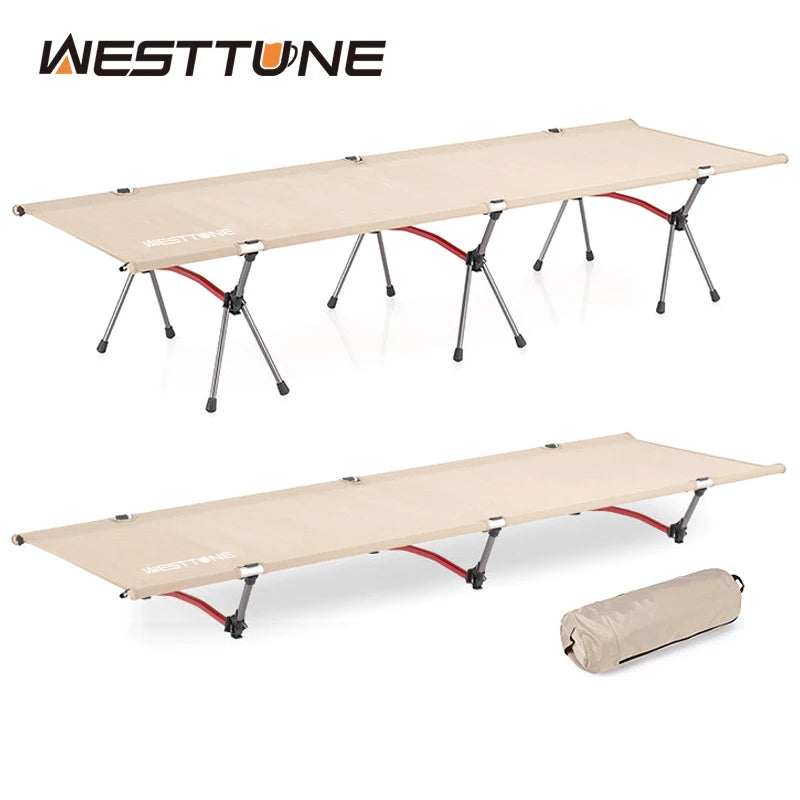 WEST TUNE Camping Cot With Leg Extenders
