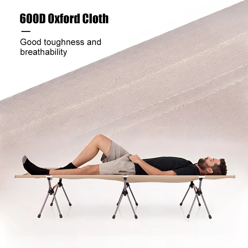 WEST TUNE Camping Cot With Leg Extenders