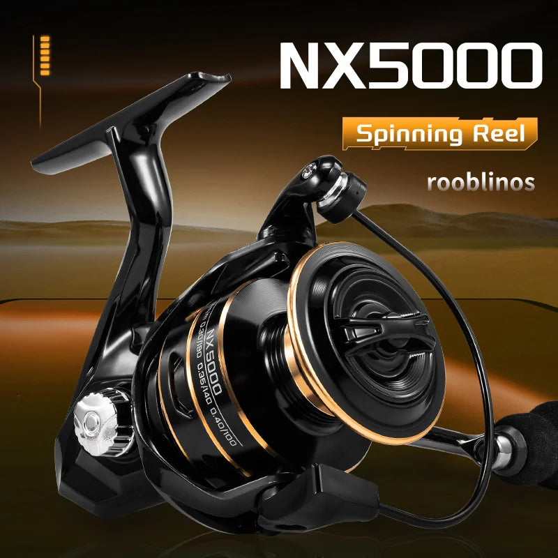 J-BARZILLA NX Spinning Reel 10kg Max Drag Metal Cup